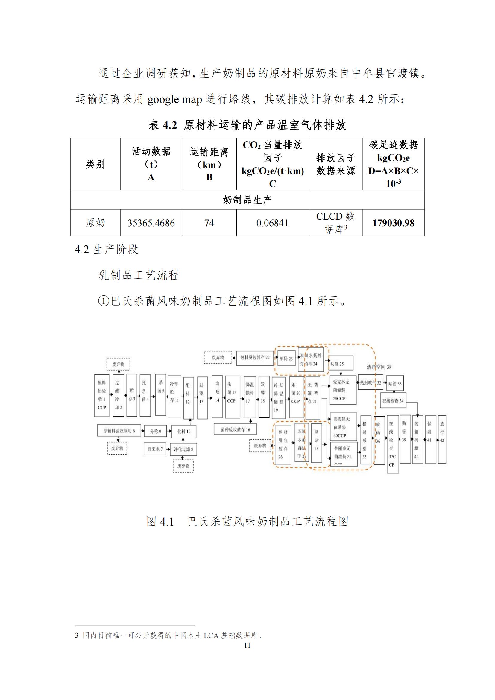 《鄭州花花牛乳制品有限公司產品碳足跡報告》公示